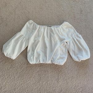 Ivy & Leo white blouse